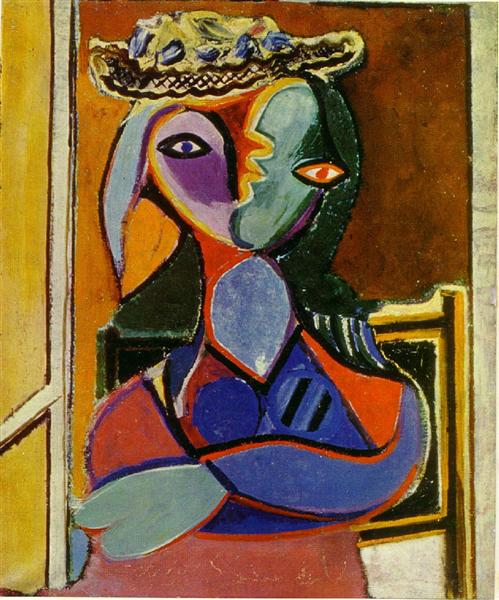 Pablo Picasso Oil Paintings Untitled Female Portrait Surrealism
